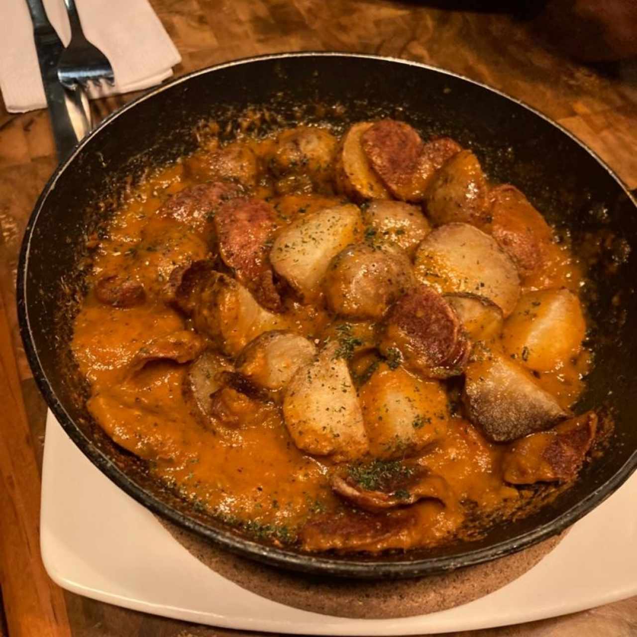 Patatas bravas