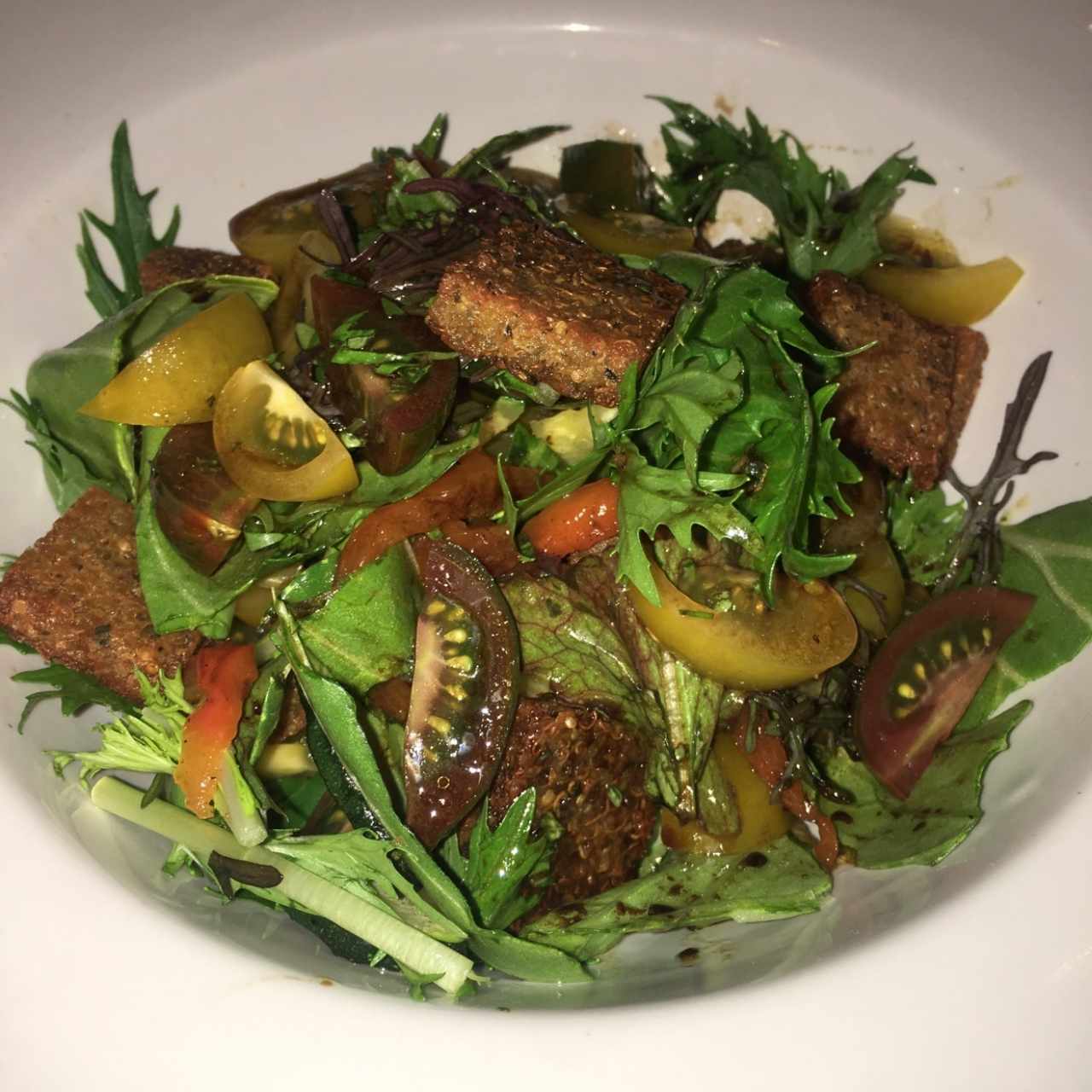 ensalada de quinoa crocante