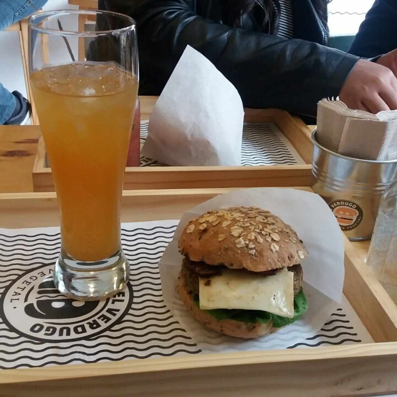 Hamburguesa de quinua