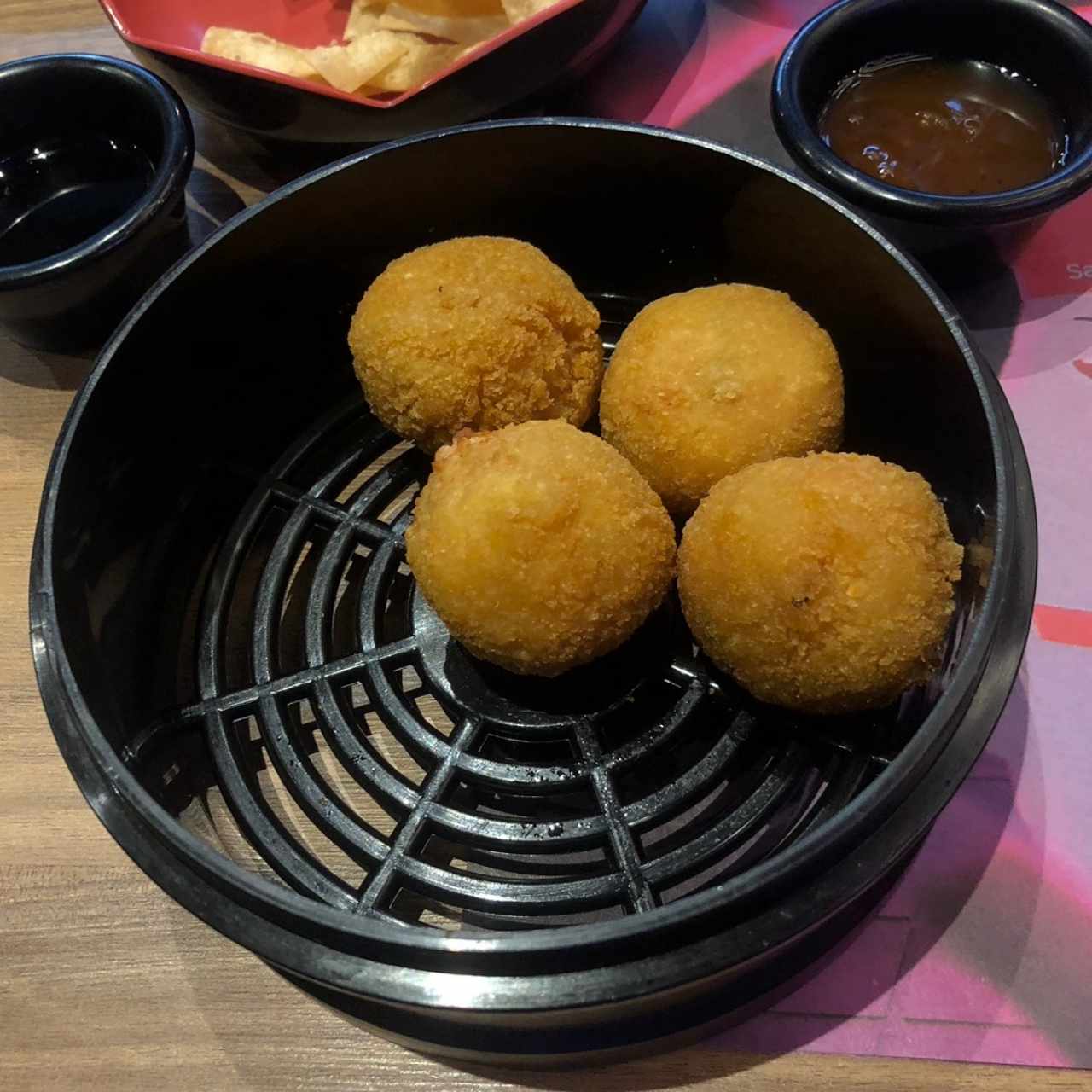Croquetas de cangrejo y queso crema 