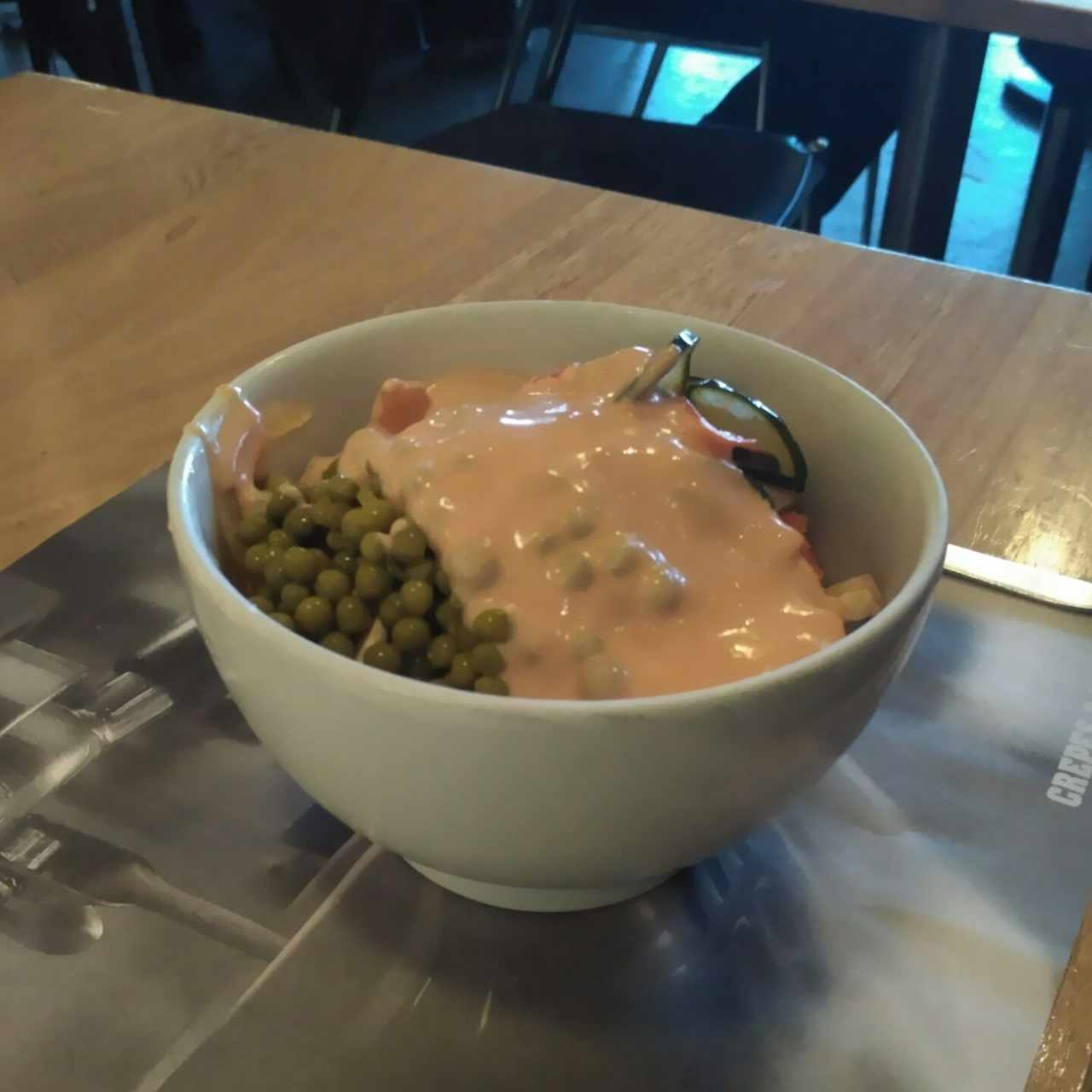 ensalada de la barra