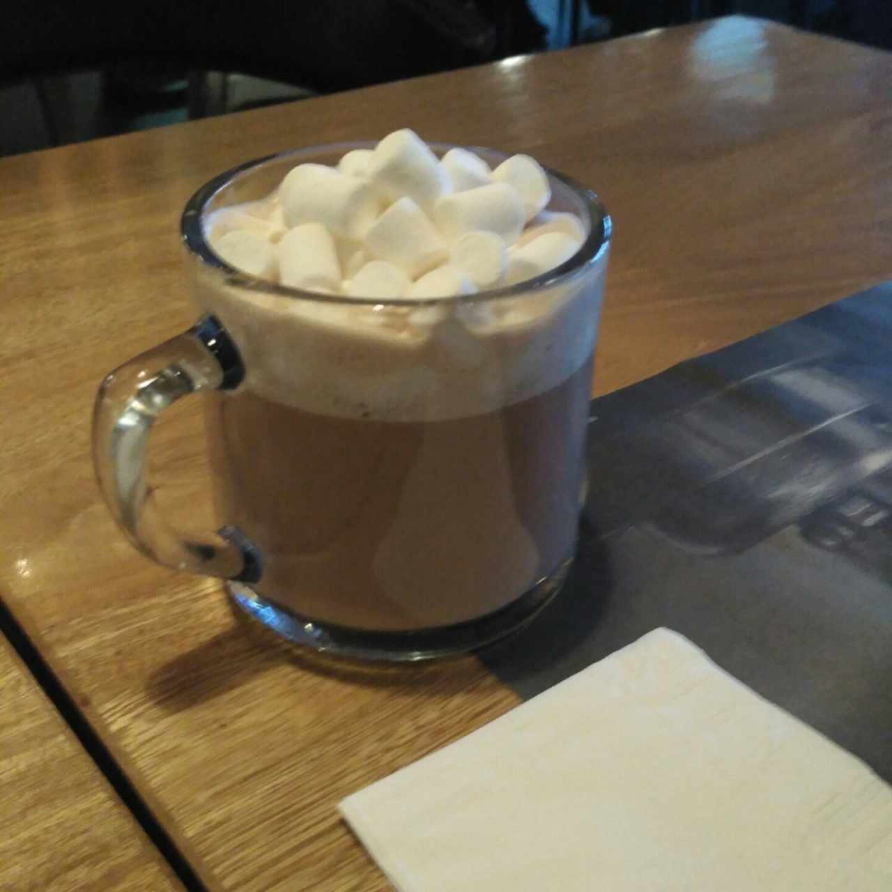 chocolate con marshmellow