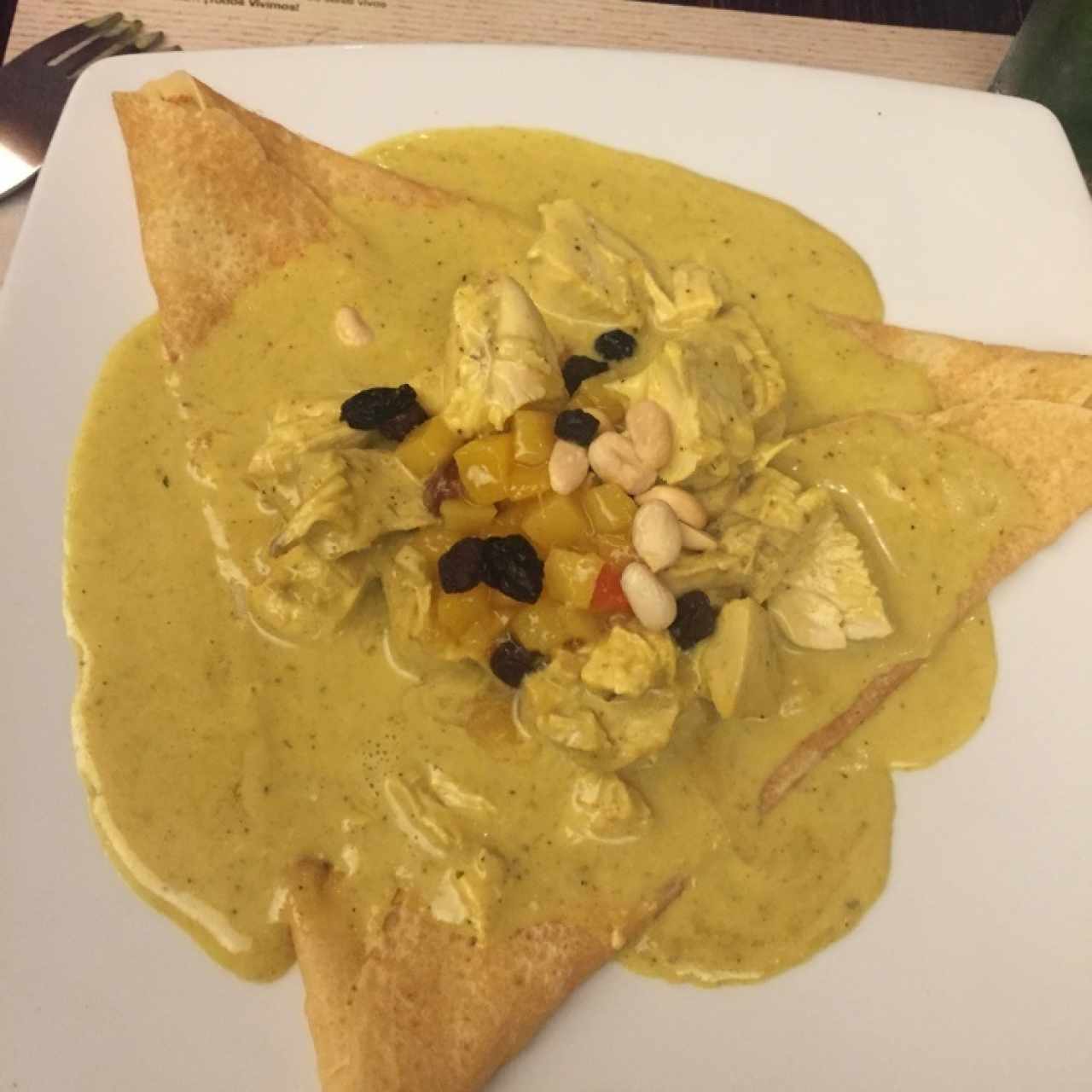 creps de pollo hindu