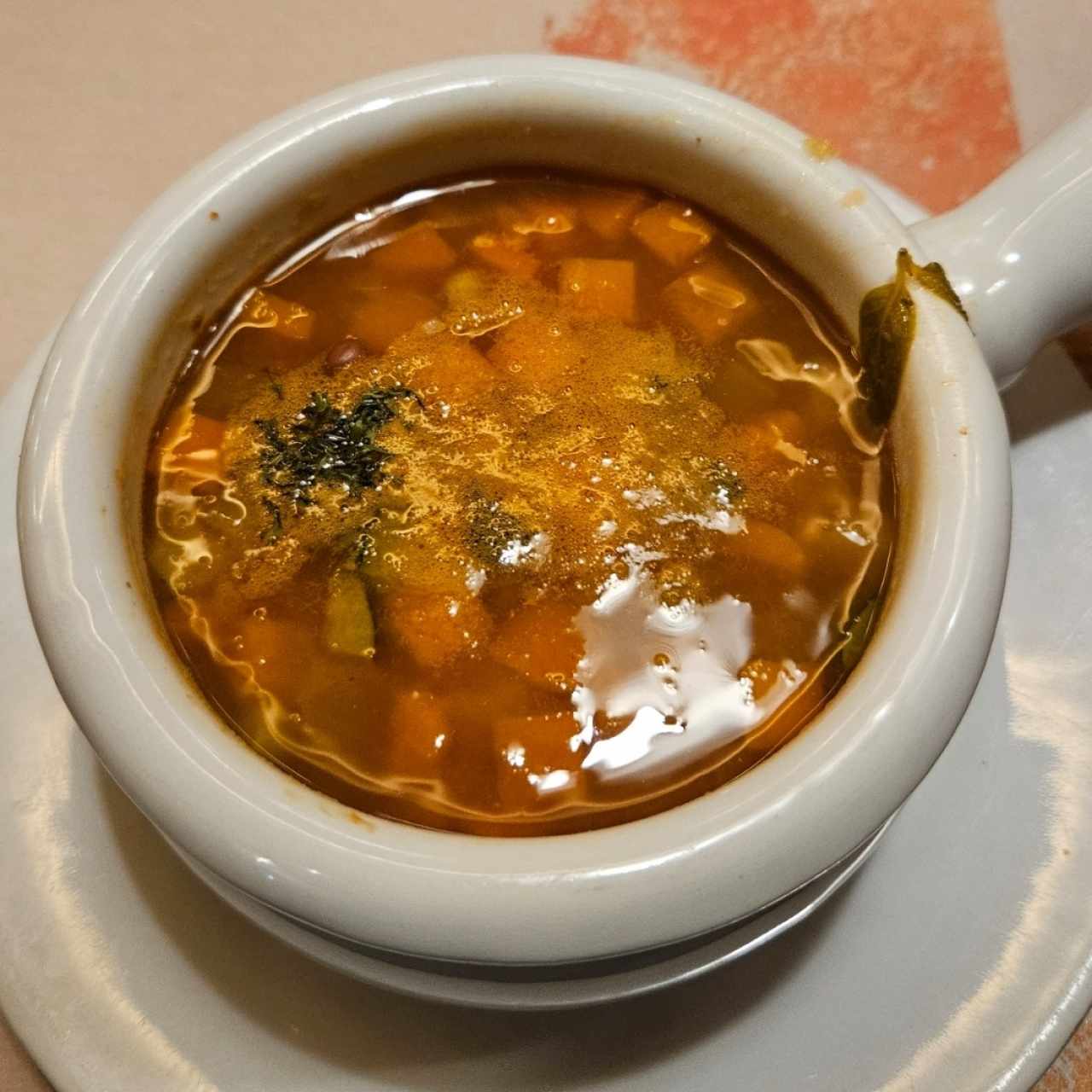 sopa de vegetales