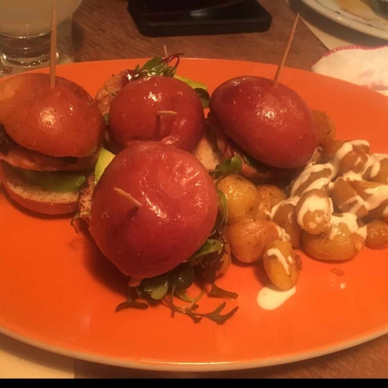 hamburguesas de salmon 