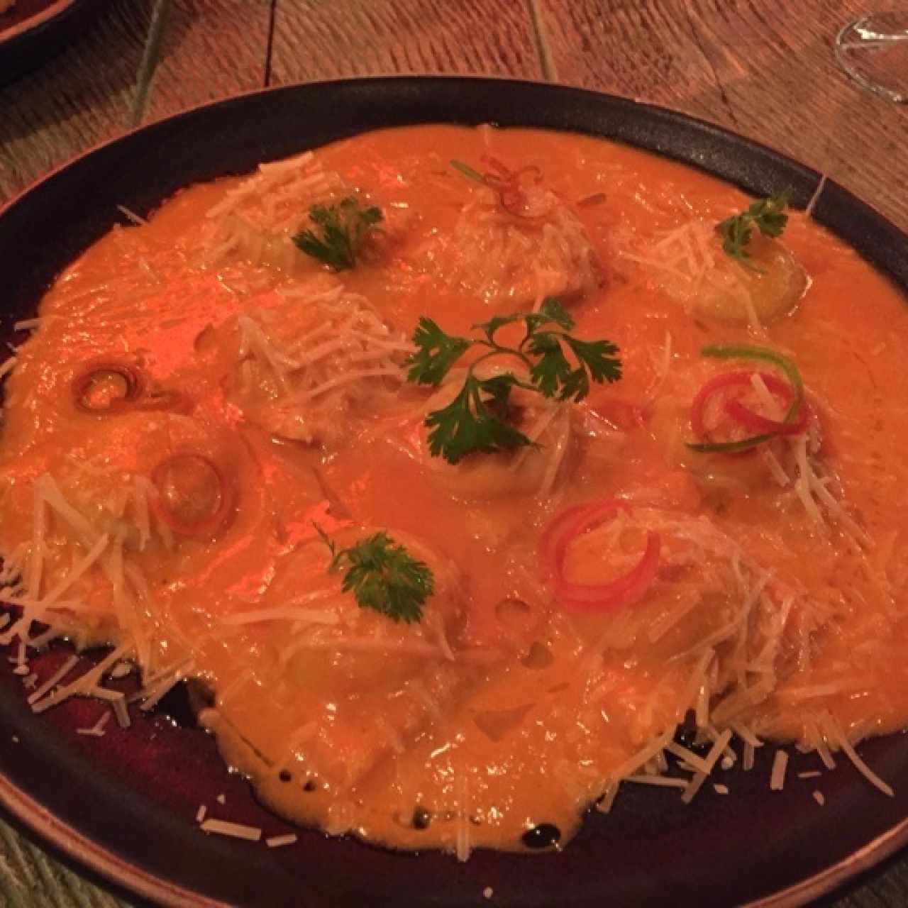 raviolis de jaiba