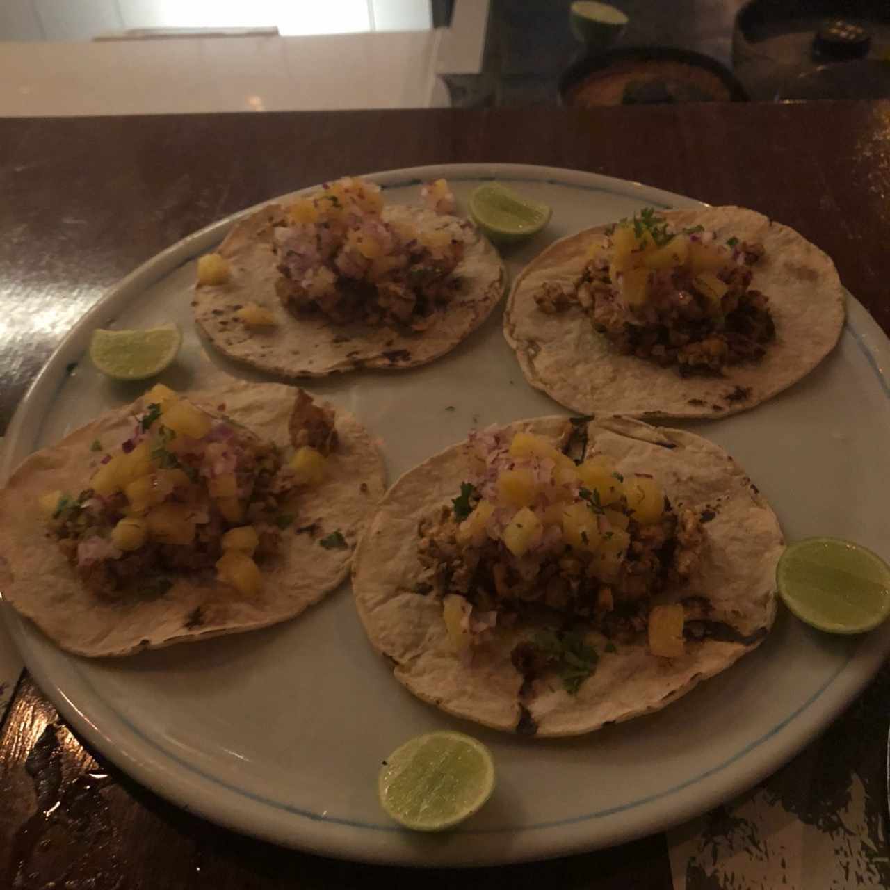 Tacos de pesca al pastor 