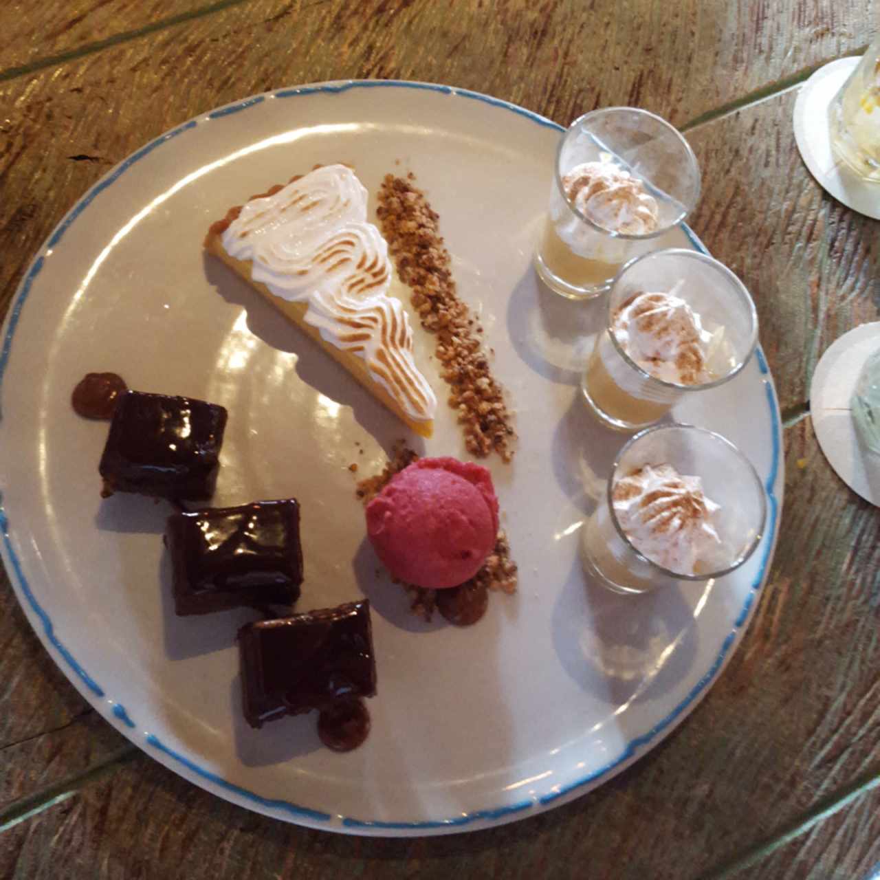 Sampler de postres