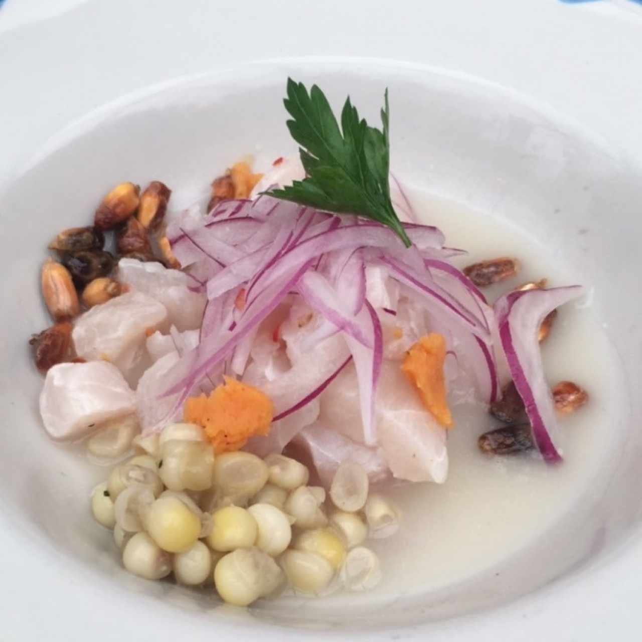Ceviche clásico de curvina