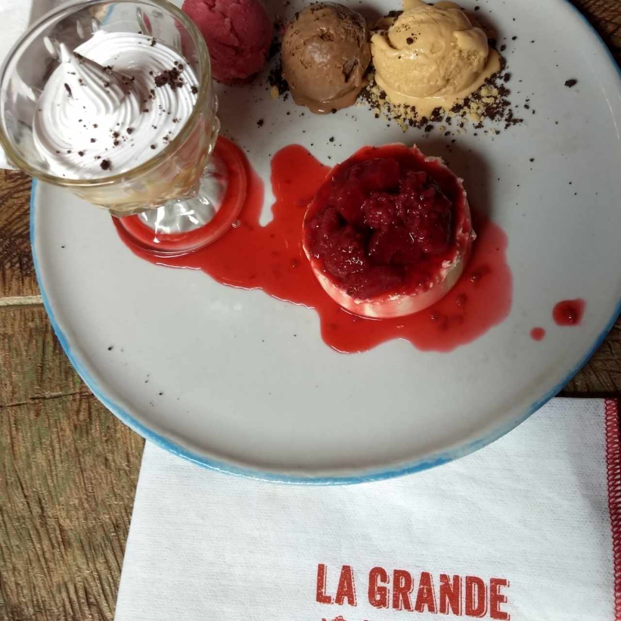 degustación de postres 