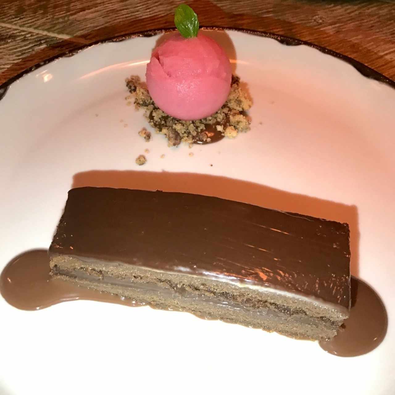 torta de chocolate