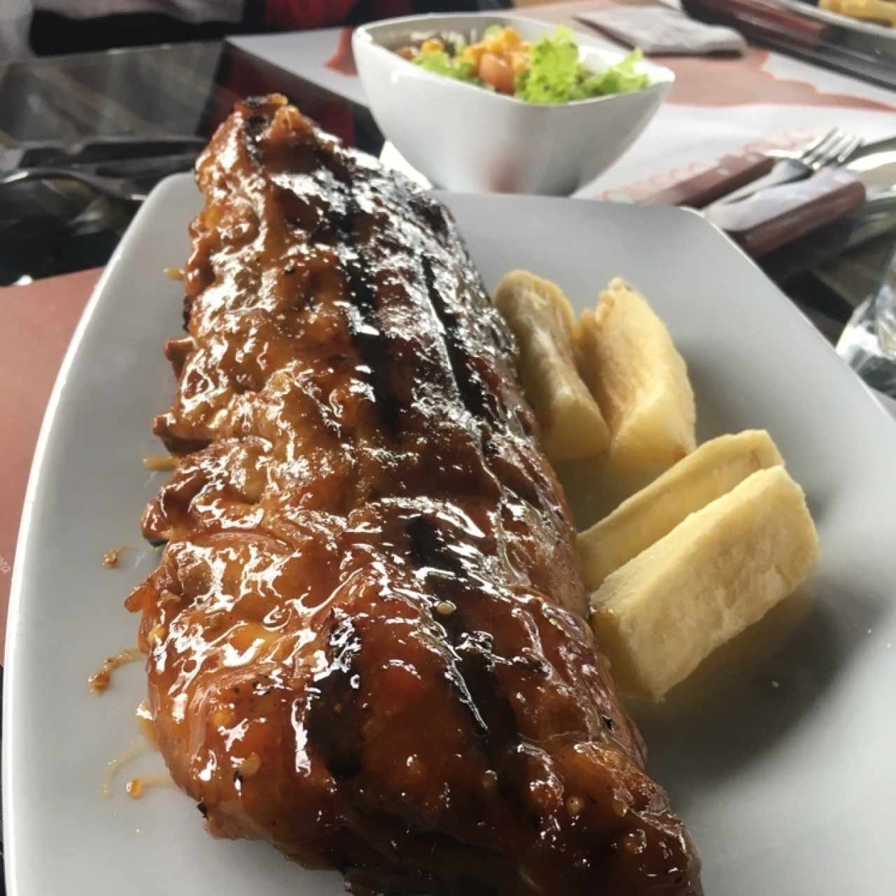 Costillas chile ahumado
