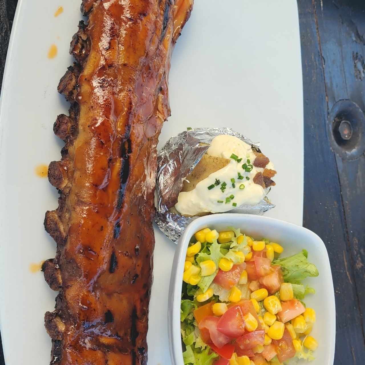 Costillas en bbq