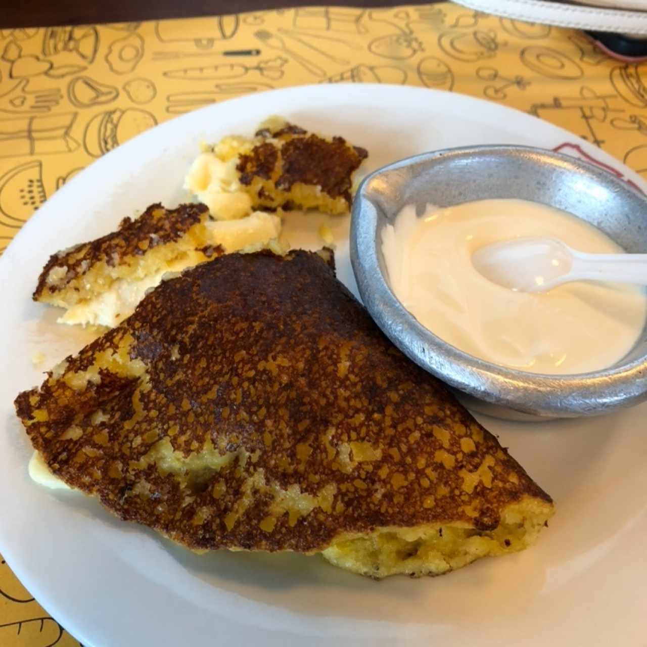 Arepa de chocolo