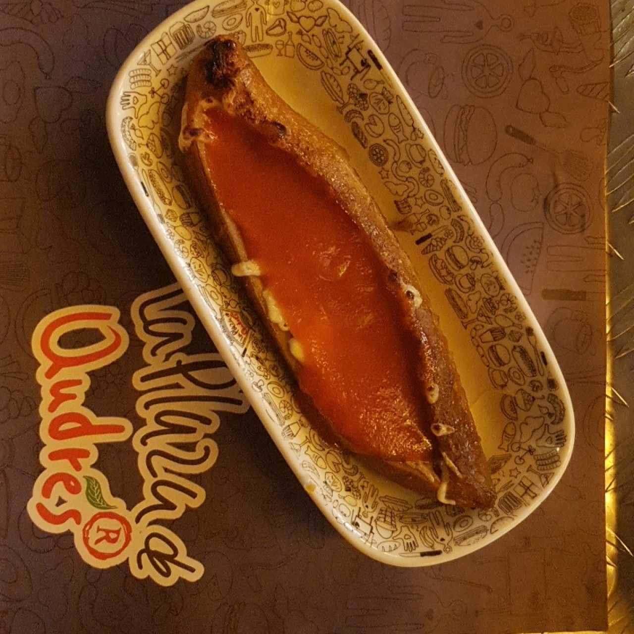 Platano con Queso y Bocadillo
