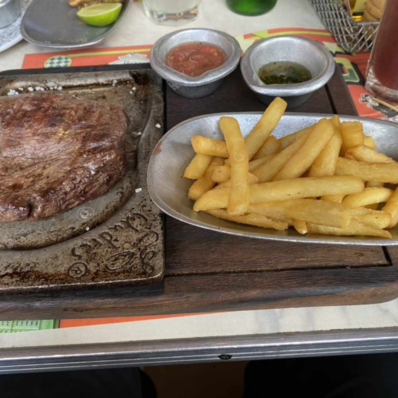 Lomo con papas