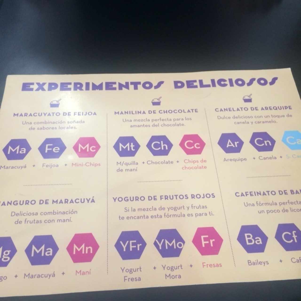 para escoger