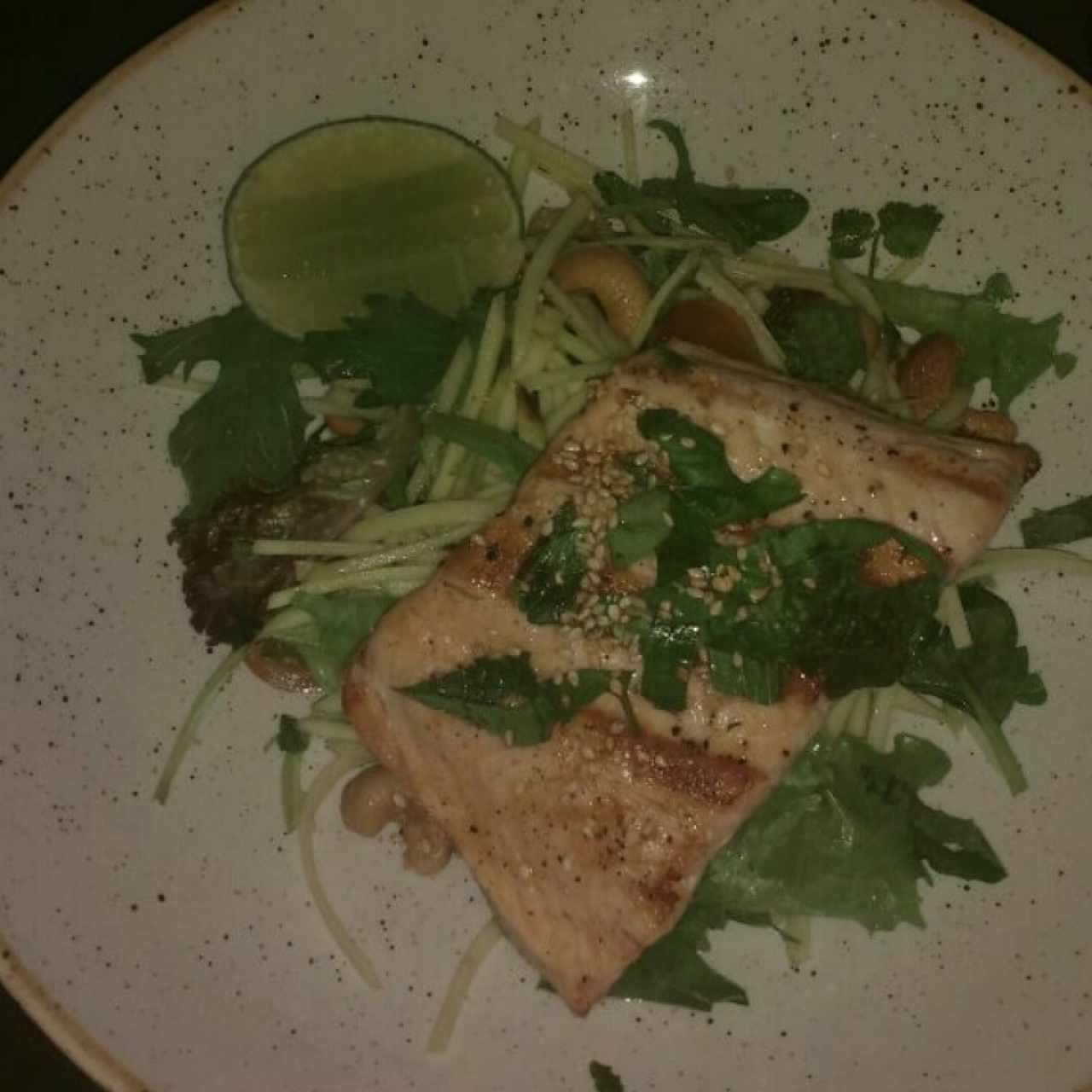 Salmon a la parrilla