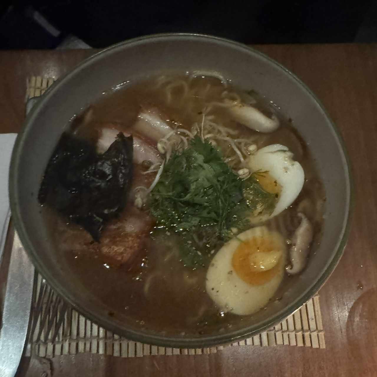 Pork belly ramen