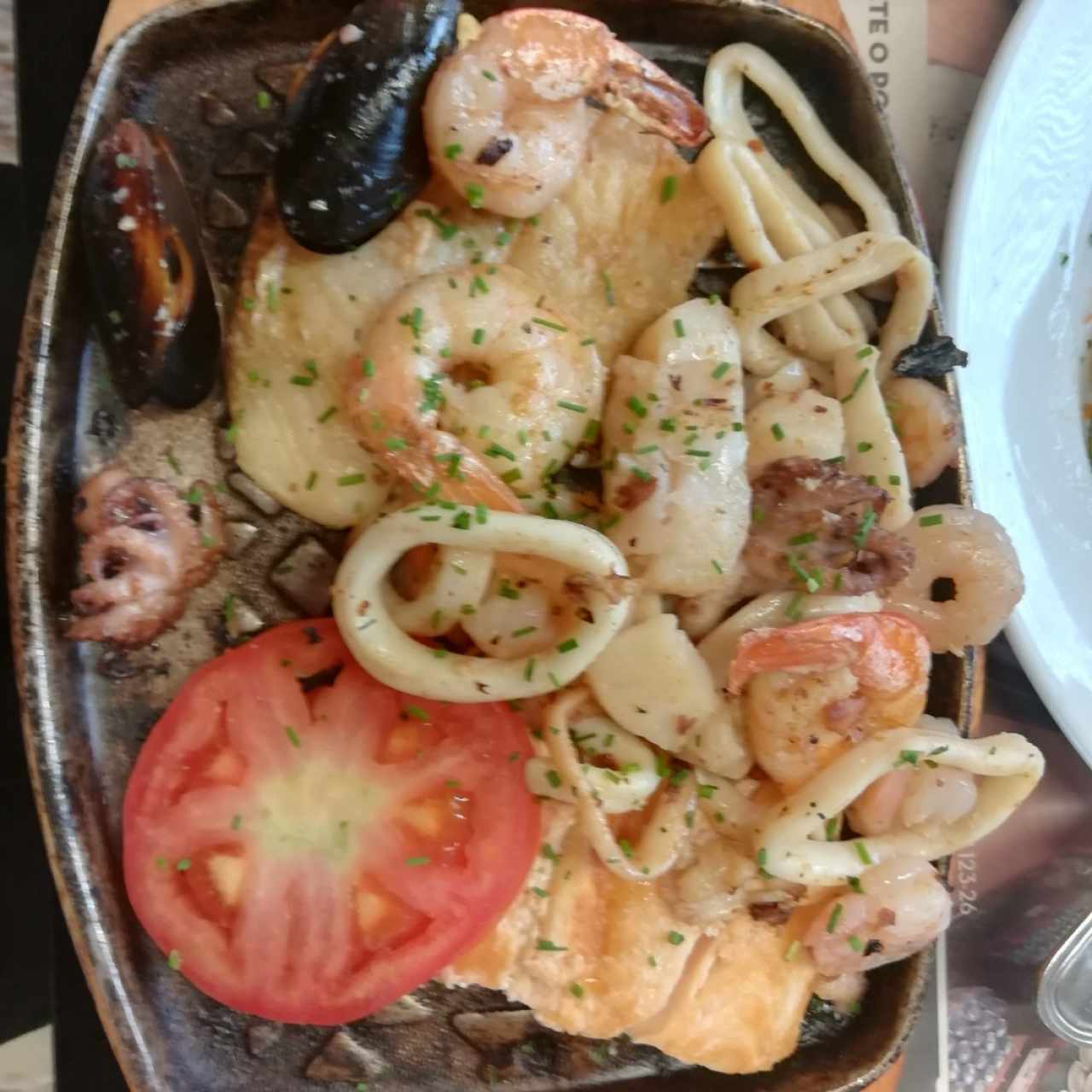 parrila de mariscos