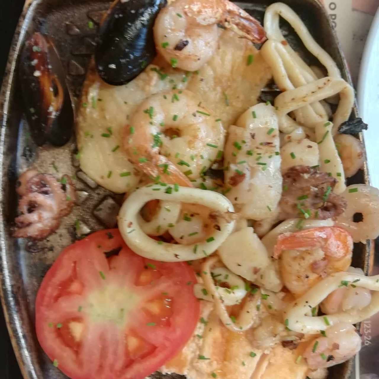 parrilla de mariscos