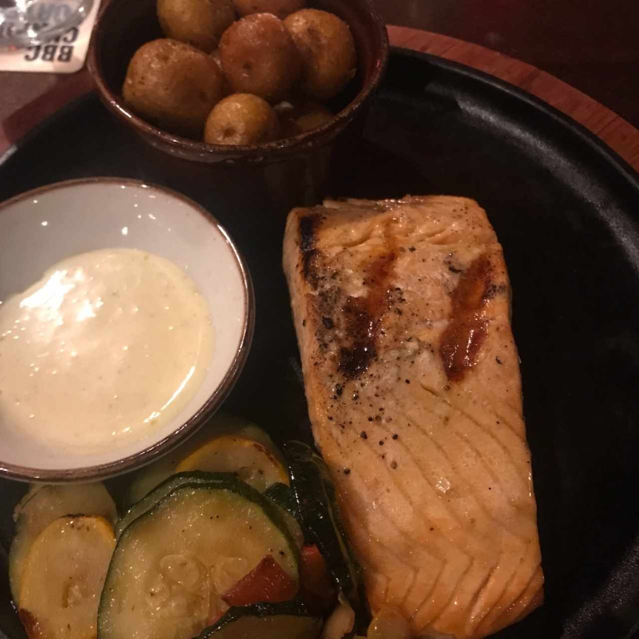 Salmon a la parrilla