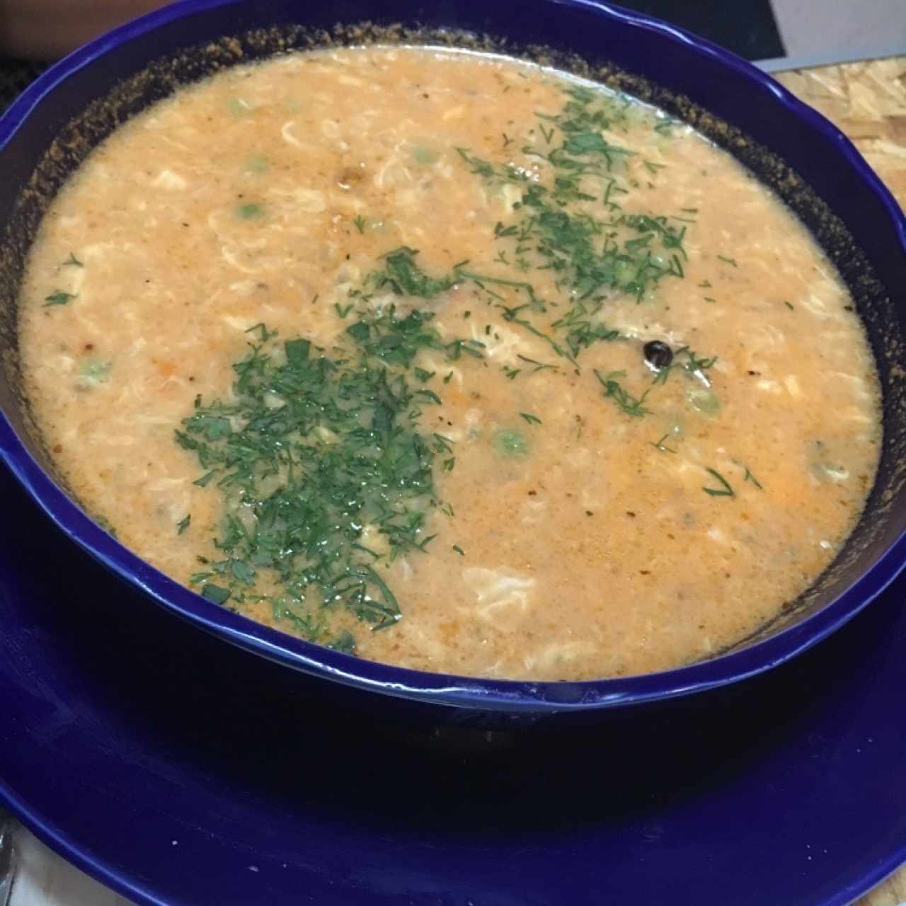 Chupe de langostinos