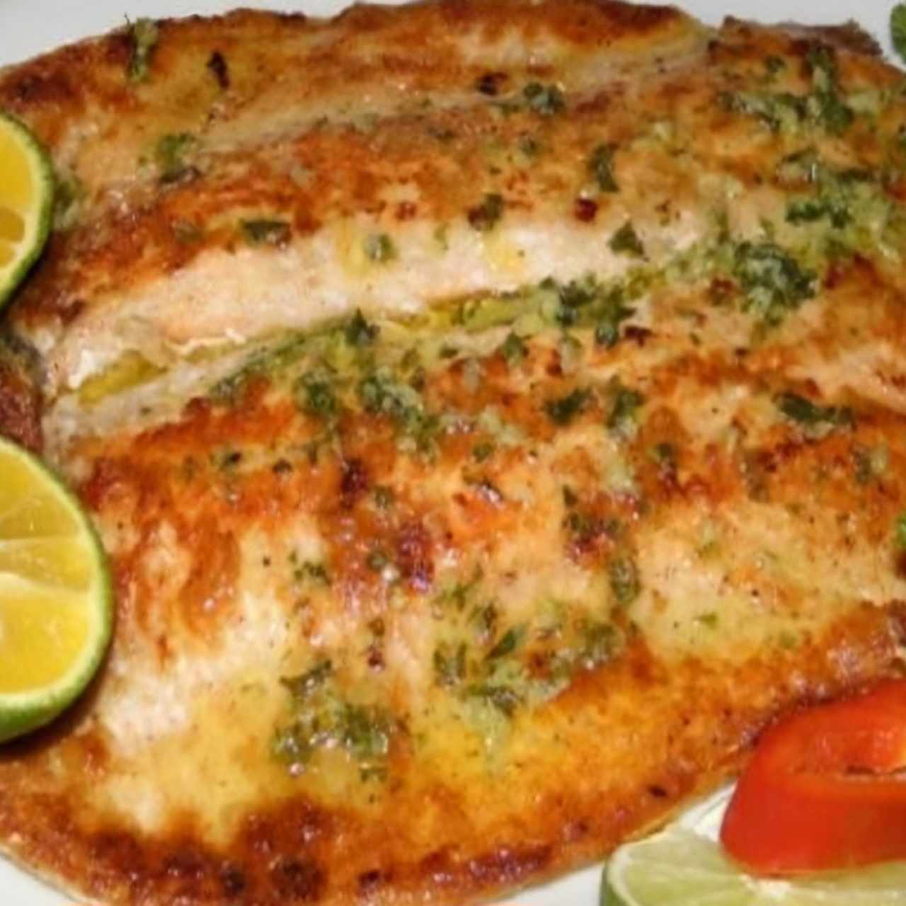 Trucha Ahumada al Ajillo
