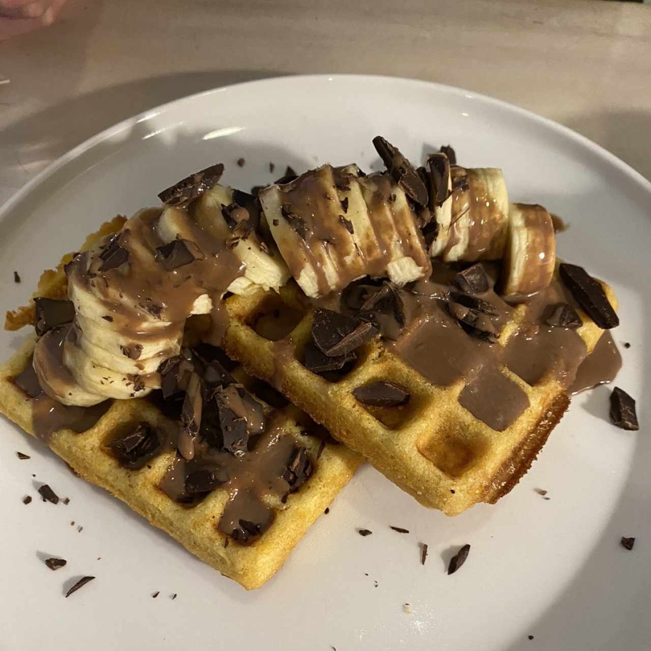 Wafle de chocolate
