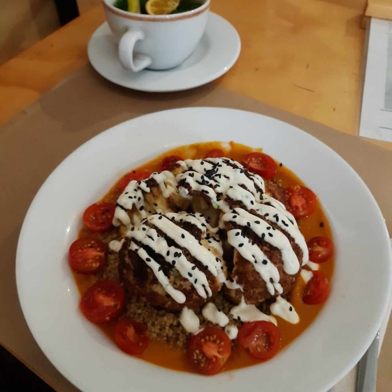 Steak de coliflor