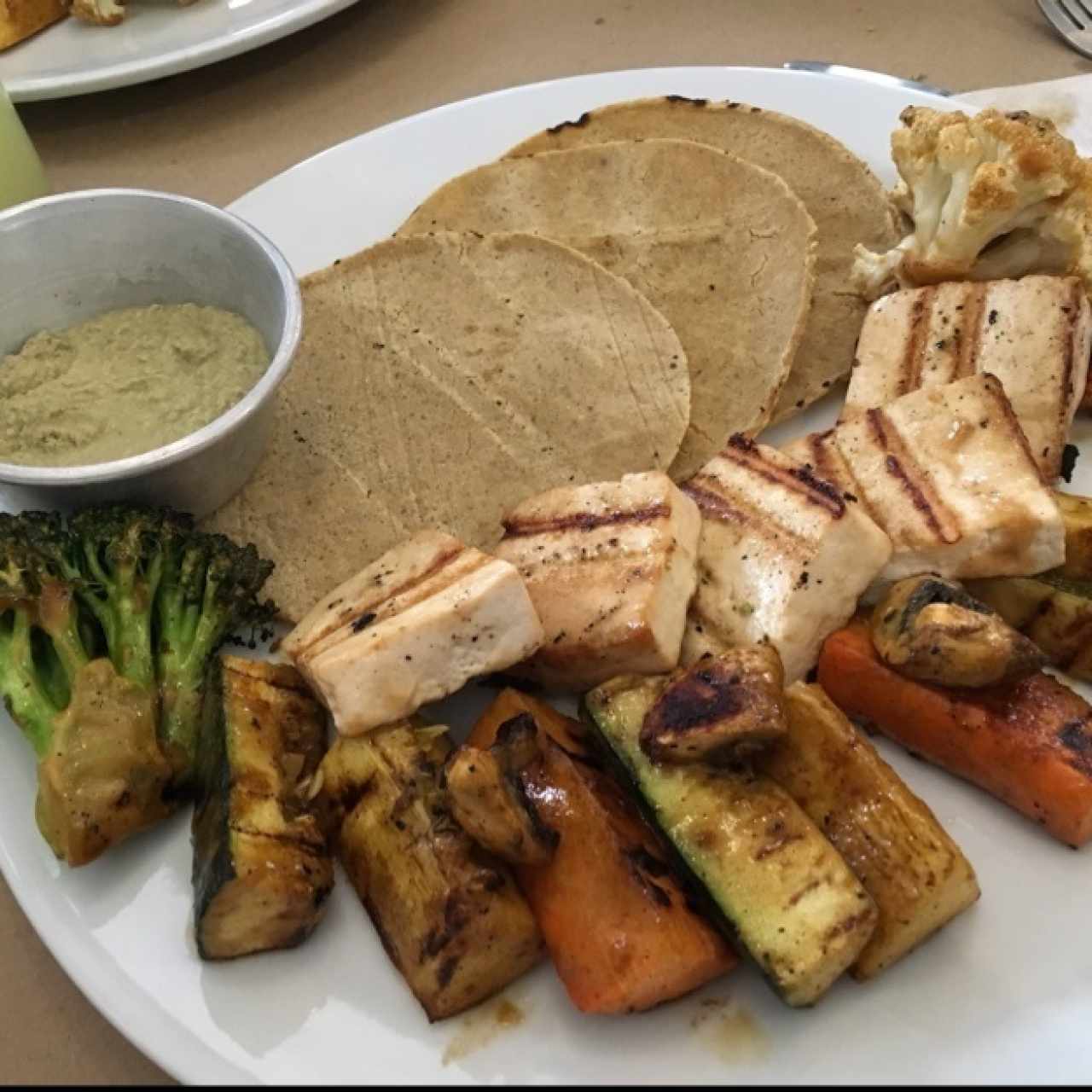 Parrilada de vegetales