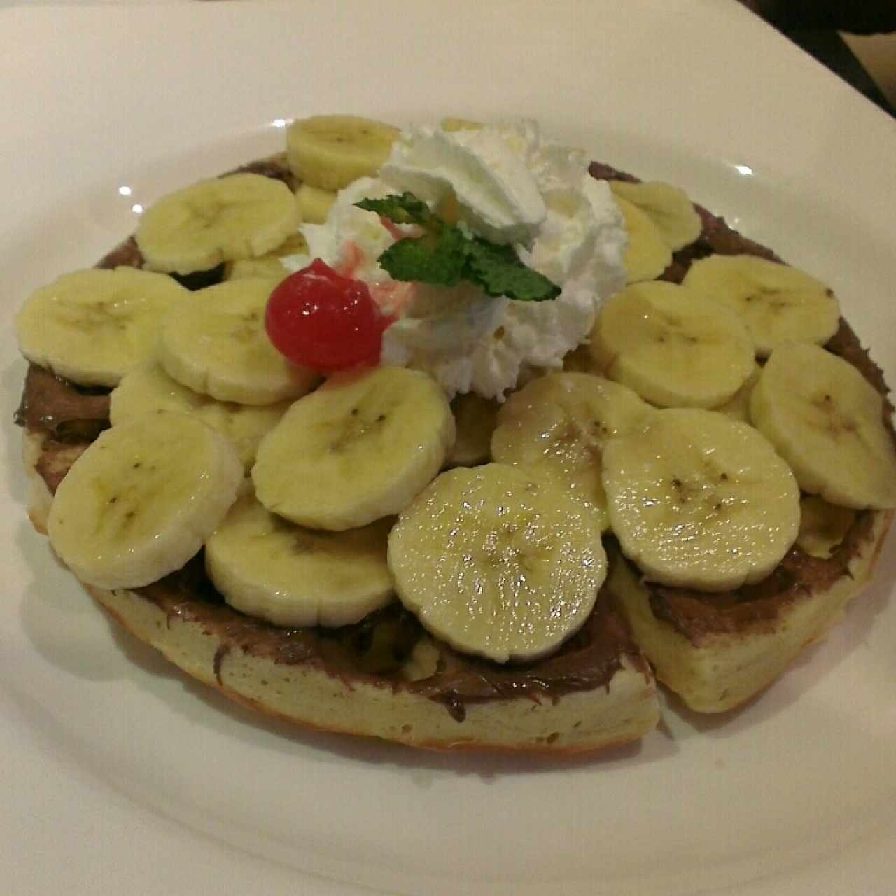 waffle nutella