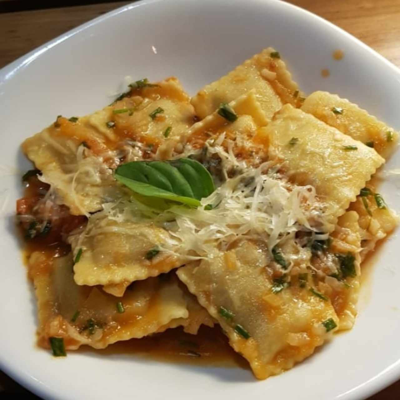 Raviolis de carne  