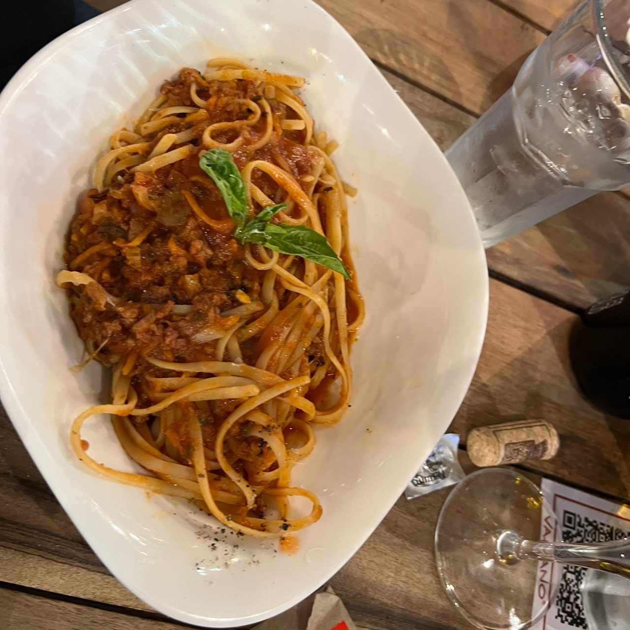 Pasta bolognesa 