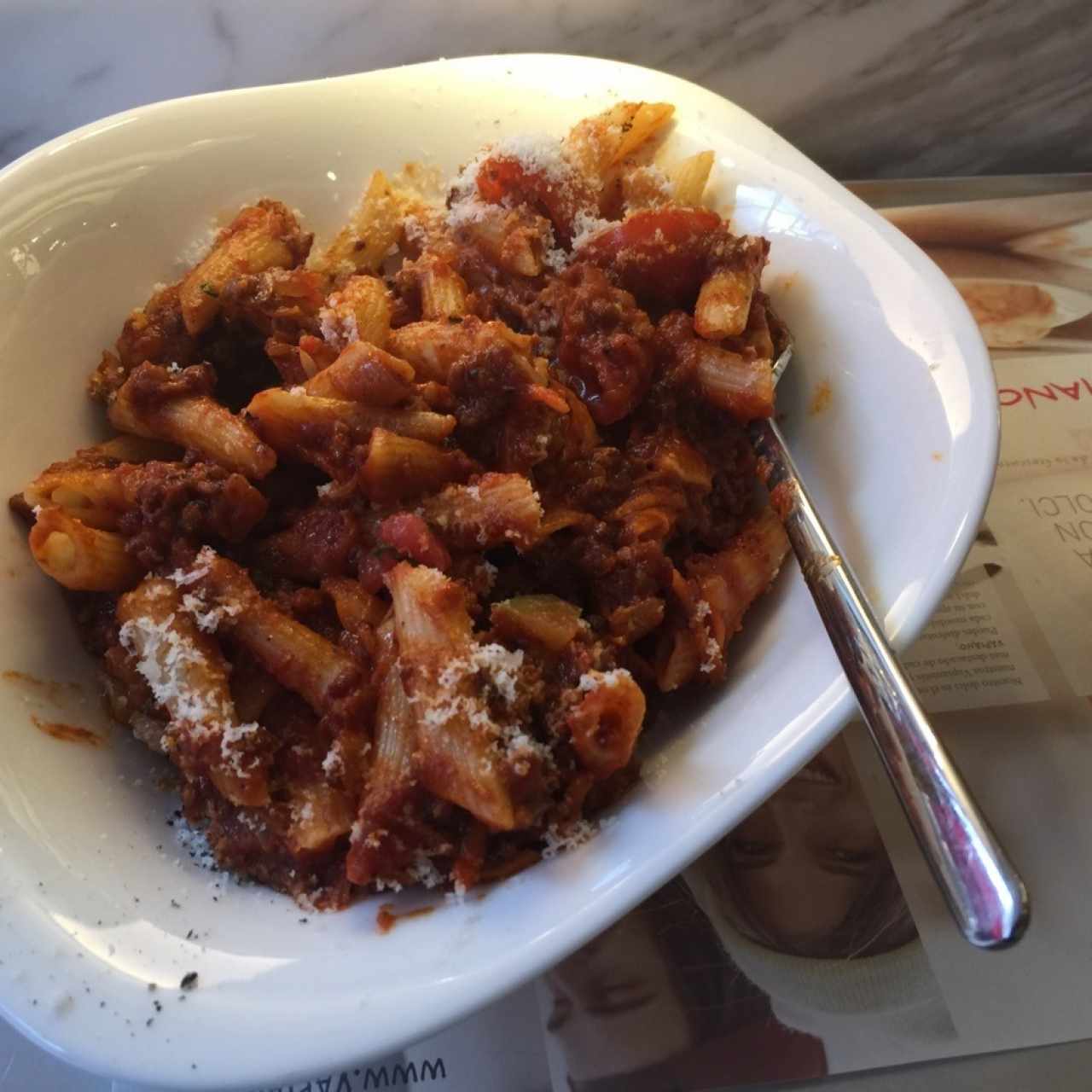 pasta boloñesa