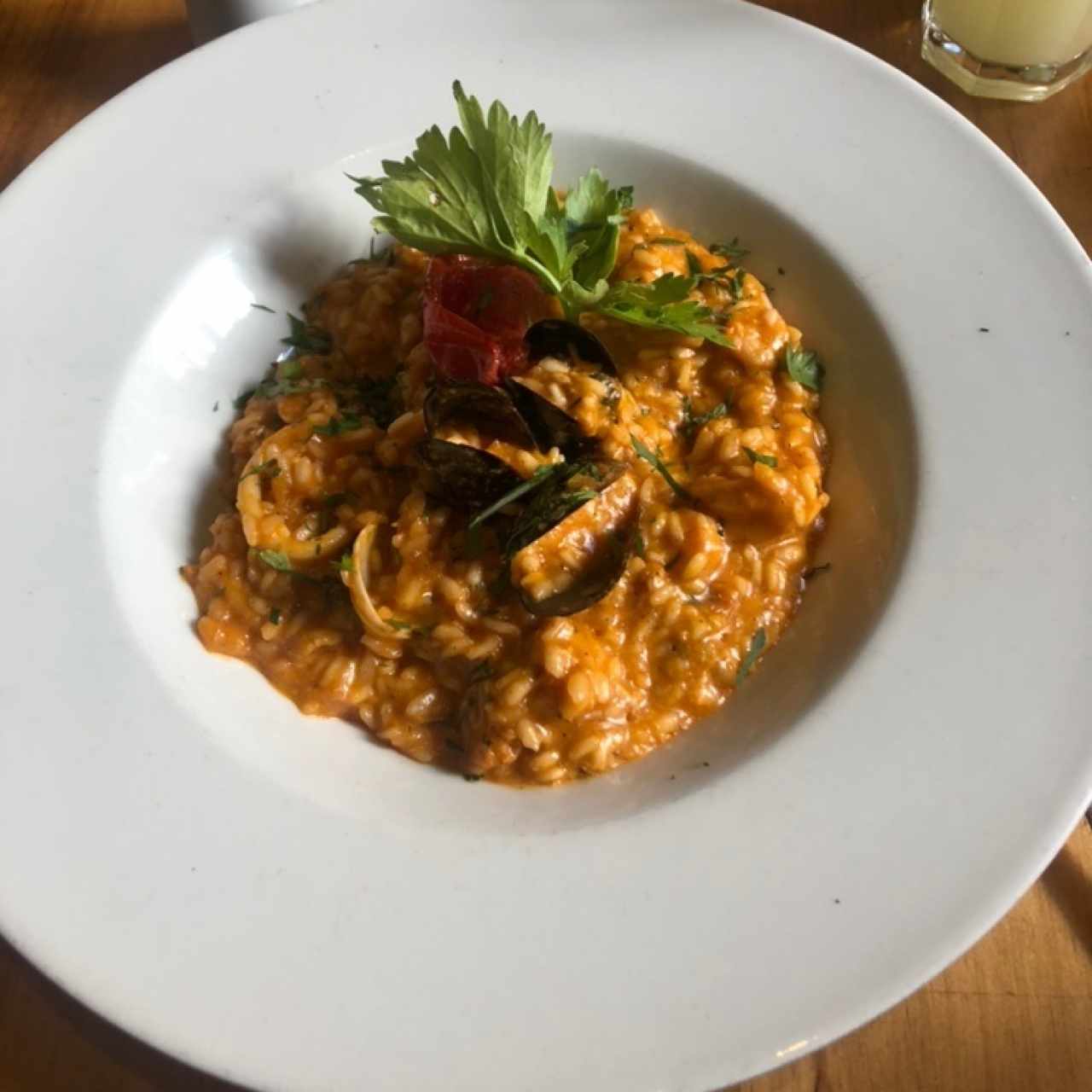 Risotto de frutos del mar