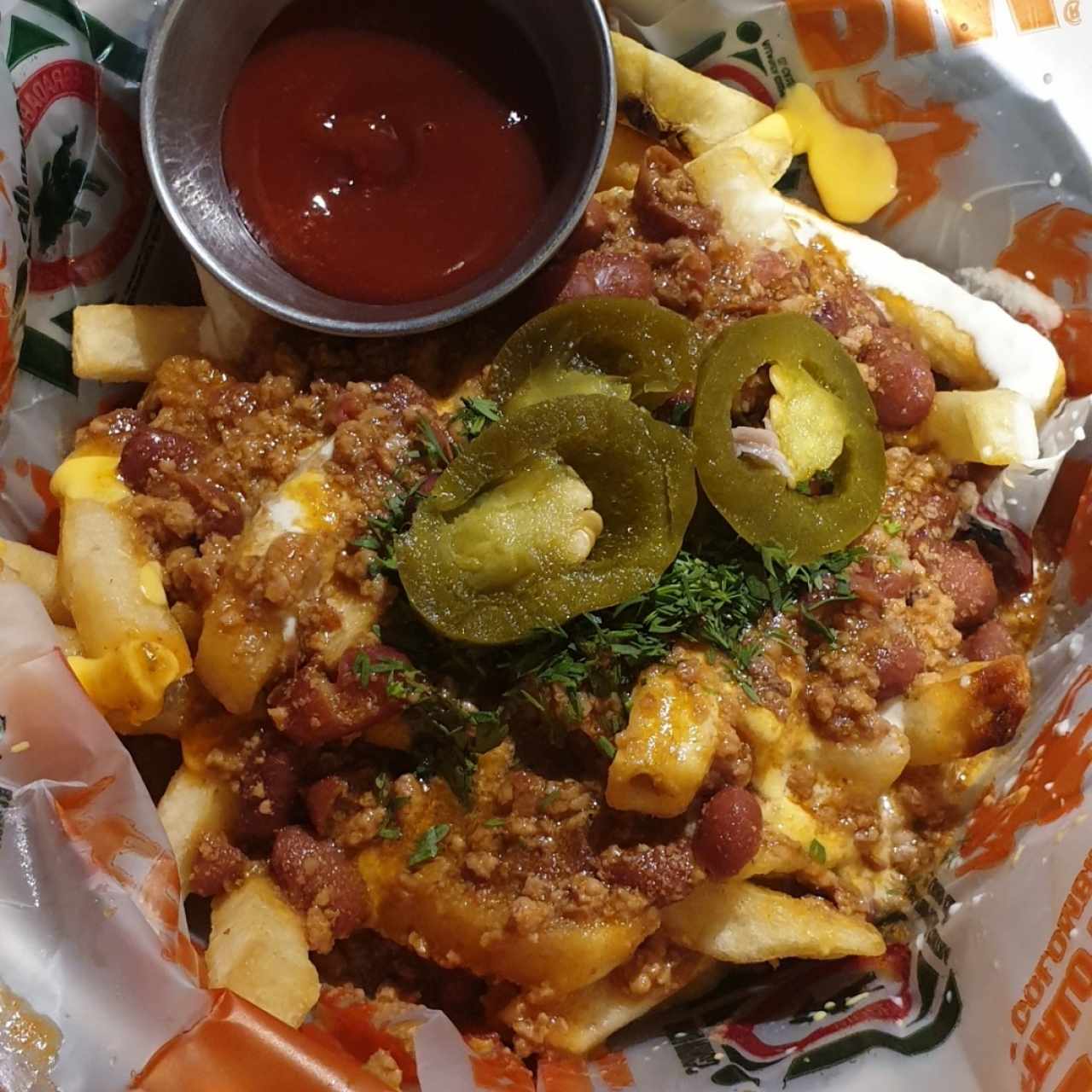 Chili fries