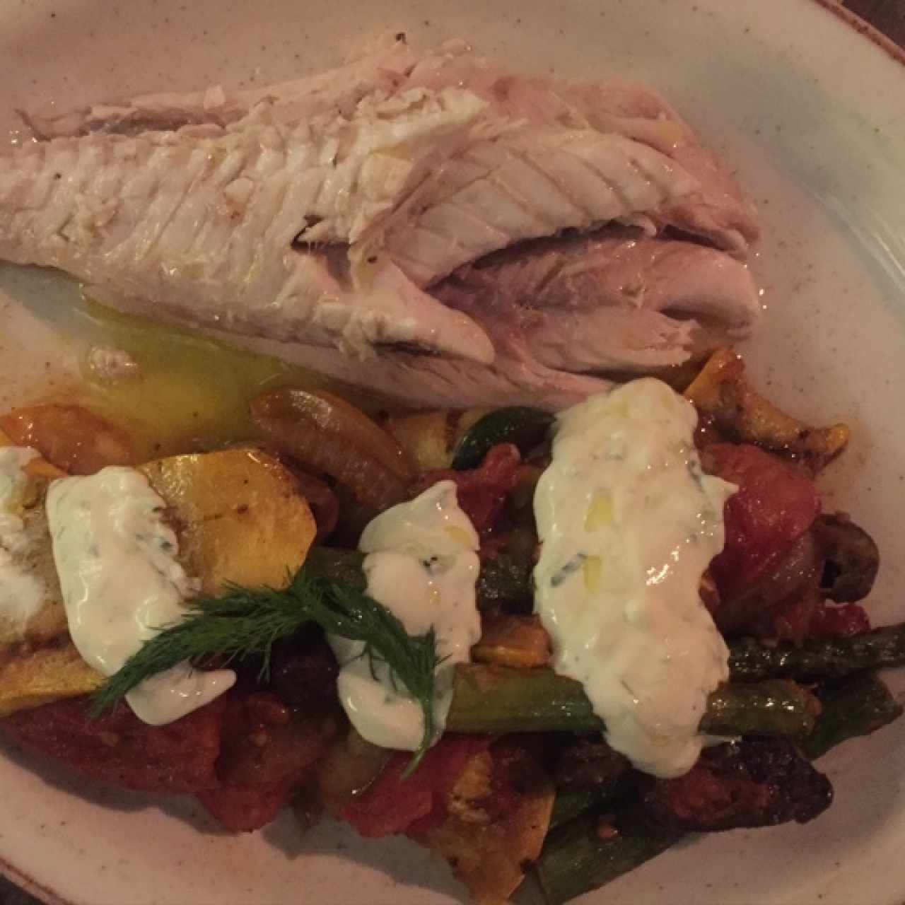 Pescado a la sal