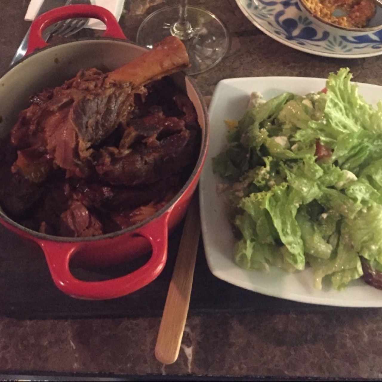 Cordero estofado