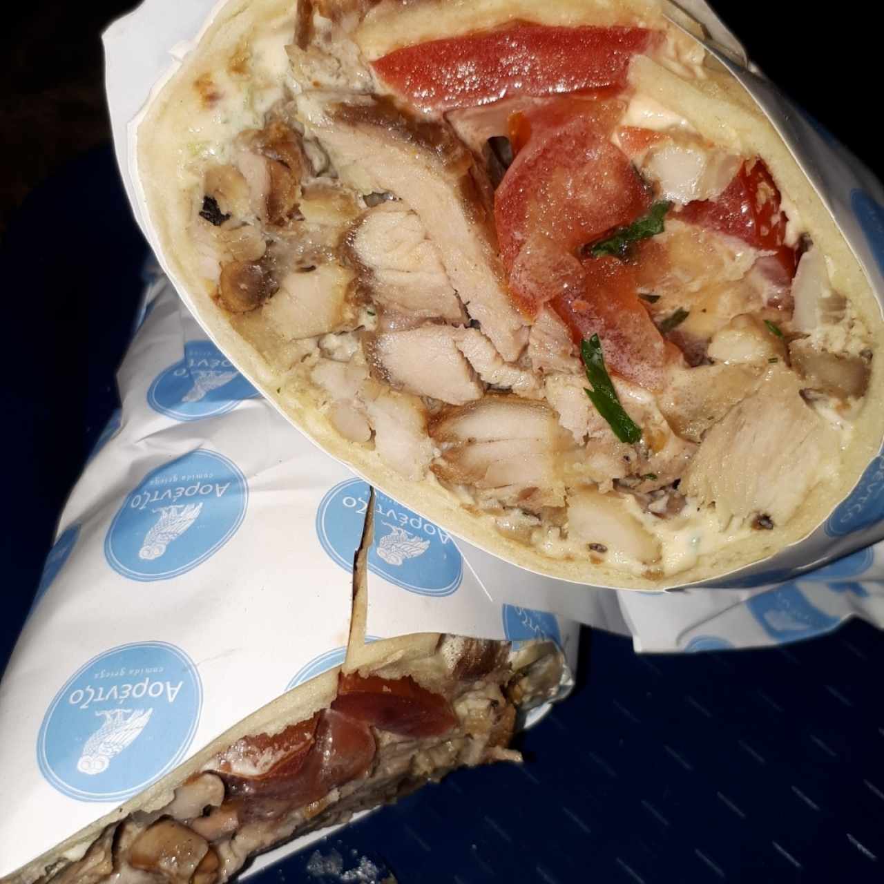 gyros de carne 