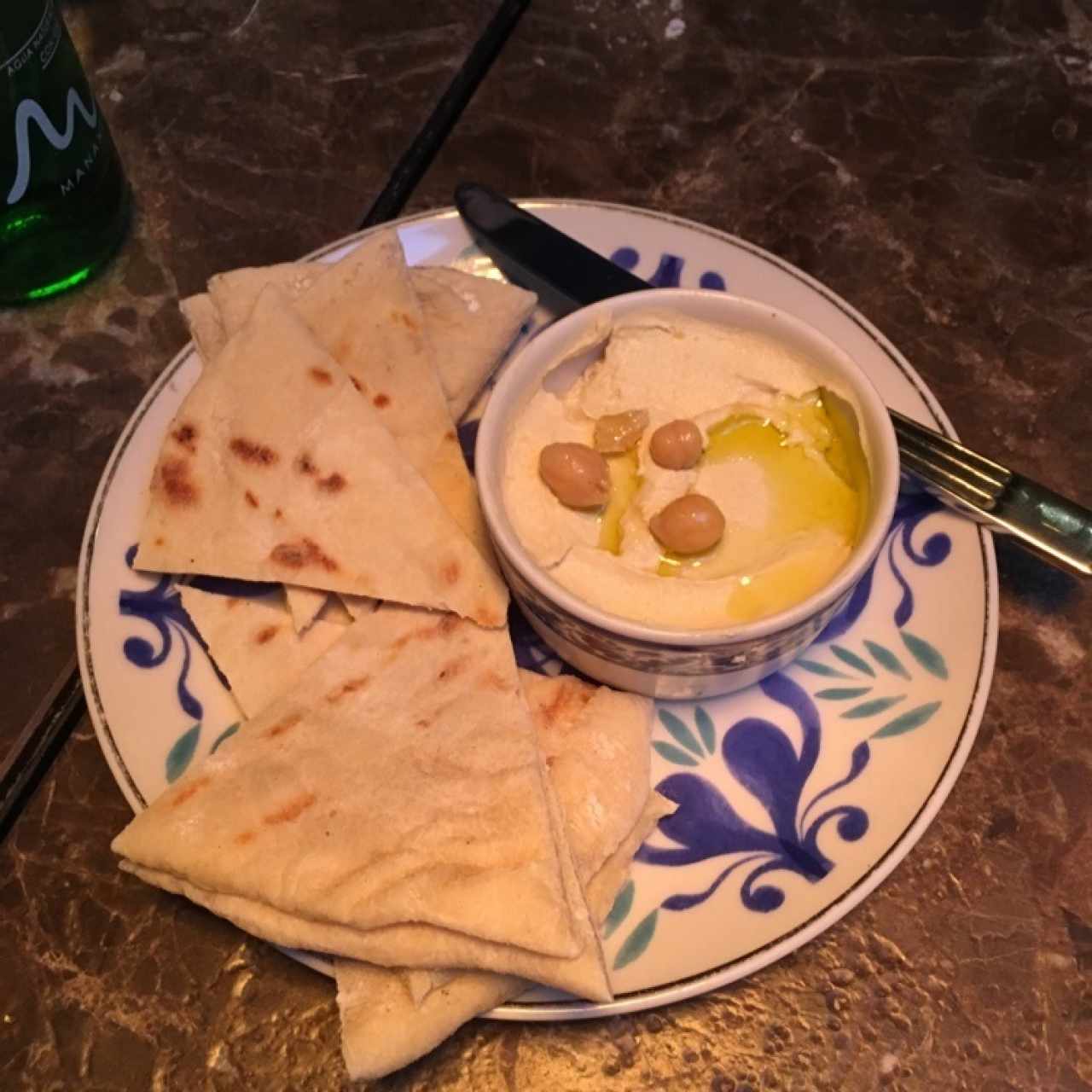 Hummus de garbanzo