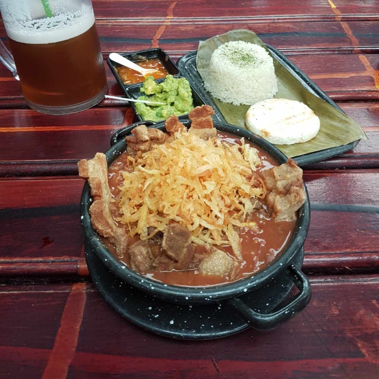 cazuela de frijoles