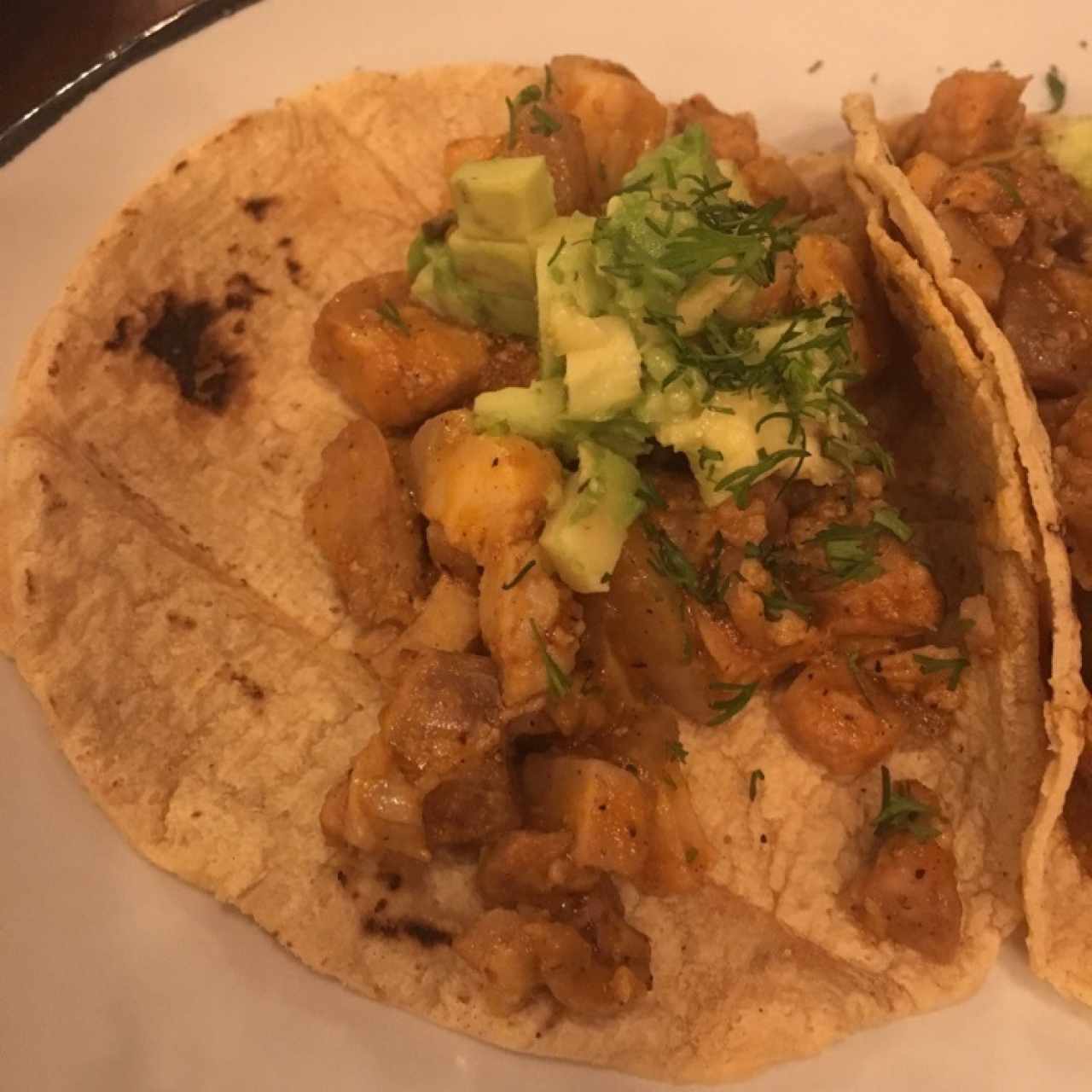 tacos de chicharron!