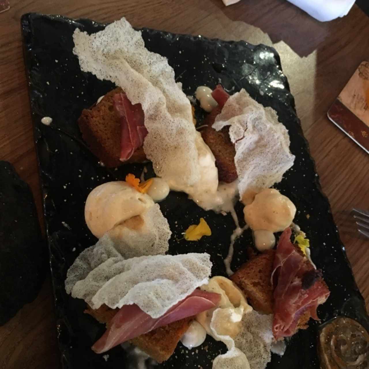 Falso ravioli de cola de toro