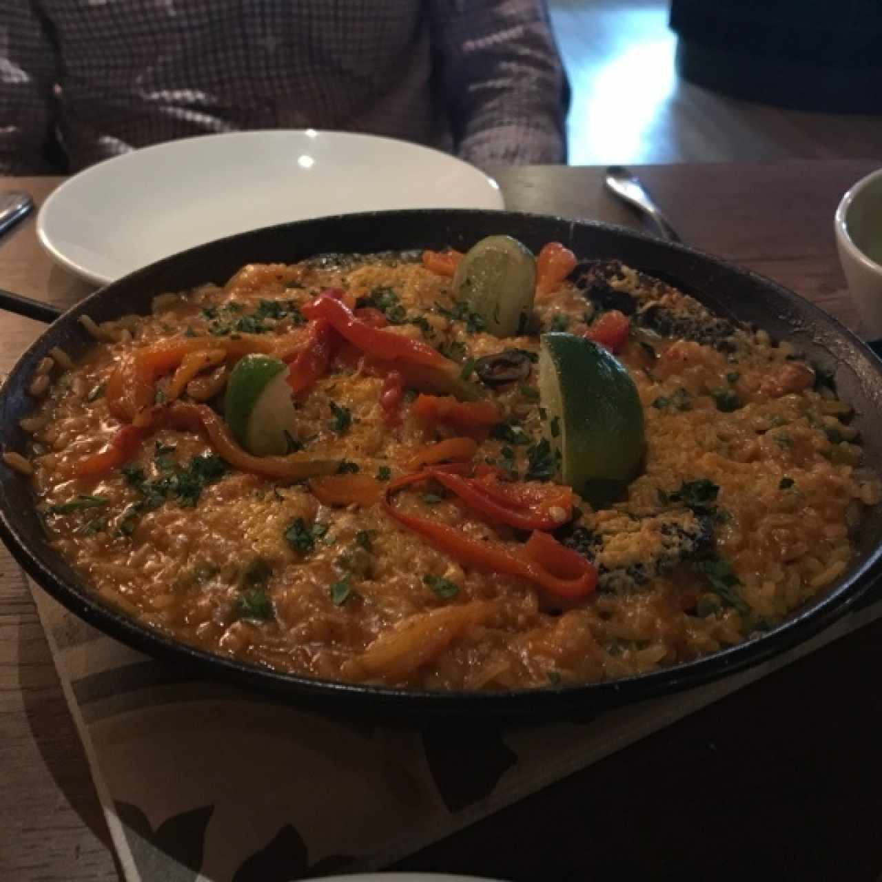 Arroz Caldoso de Mariscos con Formaggio (para dos personas)