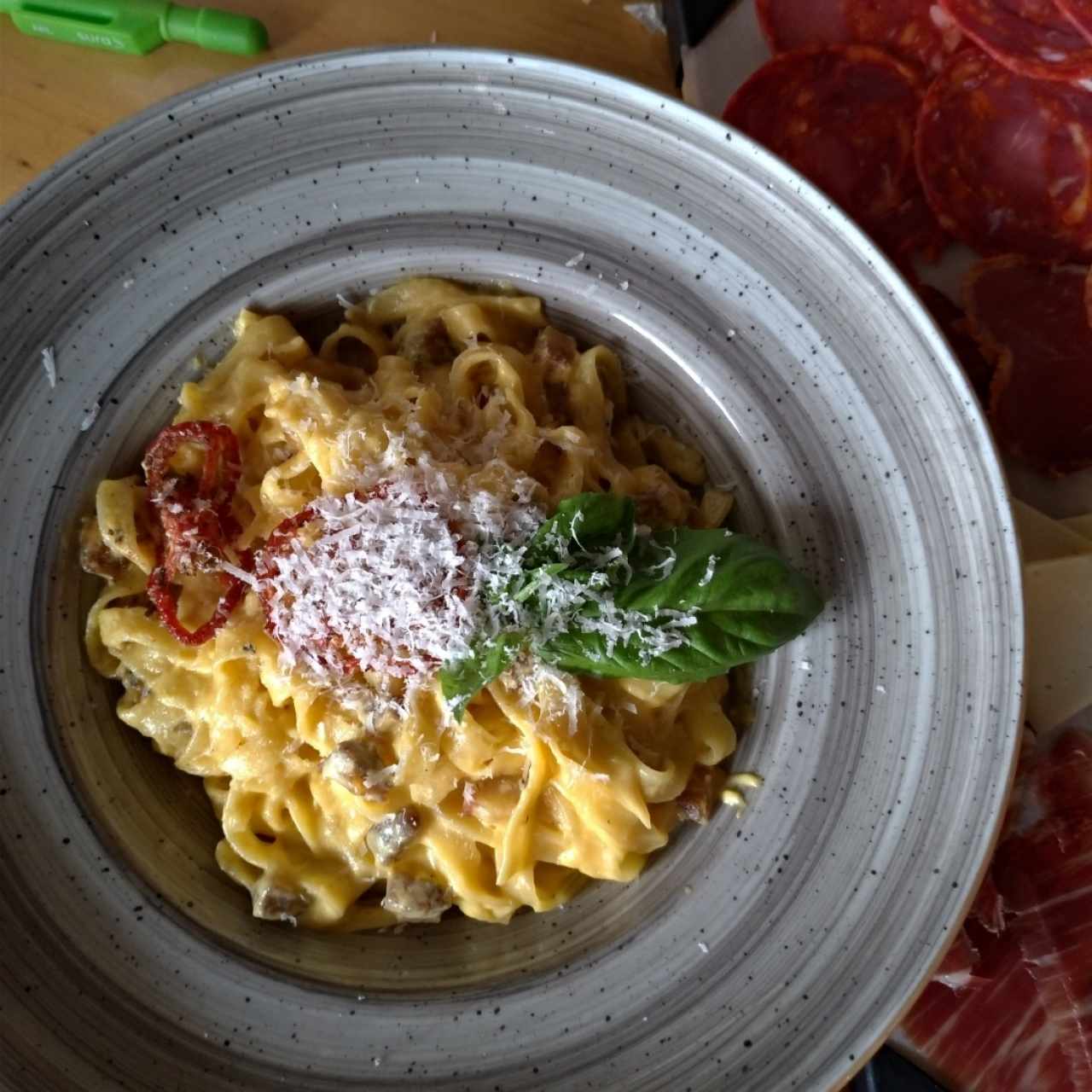 Fetuccini al Guanciale