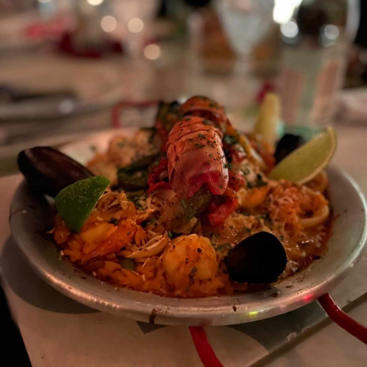 Arroz Caldoso de Mariscos con Formaggio (para dos personas)