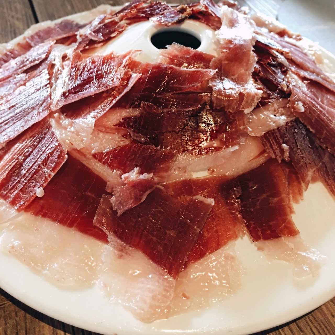 Porción de jamon ibérico de bellota