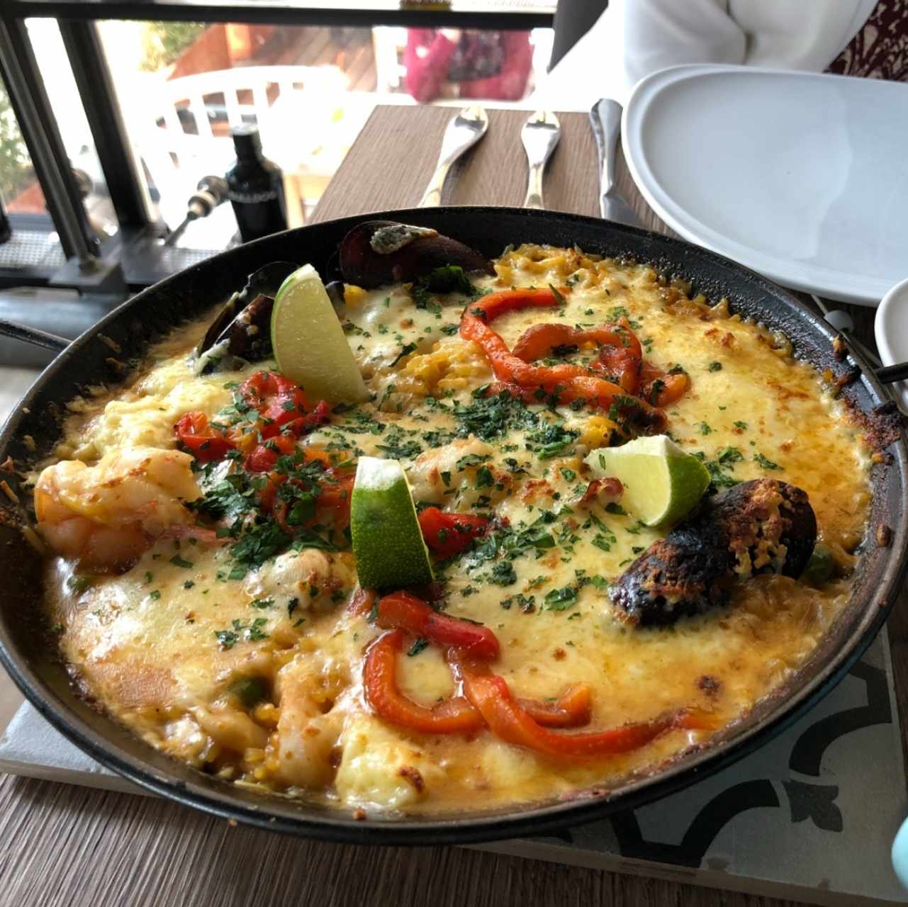 Arroz Caldoso de Mariscos con Formaggio