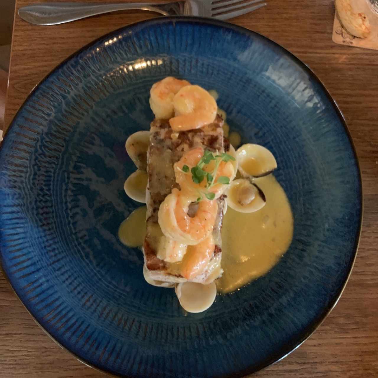 Corvina Asada a la Pimienta